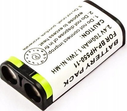 Изображение MicroBattery MicroBattery 2 Cell Ni-MH 2.4V 700mAh 1.7wh Headphone Battery for Sony 175674721 175674722 BP-HP550 BP-HP550-11