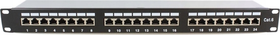 Picture of MicroConnect 19" FTP. 6 patch panel
