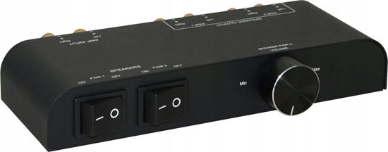 Picture of MicroConnect Microconnect MC-GEN-270 przecznik audio Czarny
