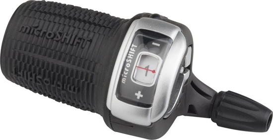 Picture of Microshift Manetka MICROSHIFT, Lewa, 3.rzdowa, Kompatybilna z Shimano, Twist Shifter, Friction/Optyczny Wskanik Przeoe (NEW)