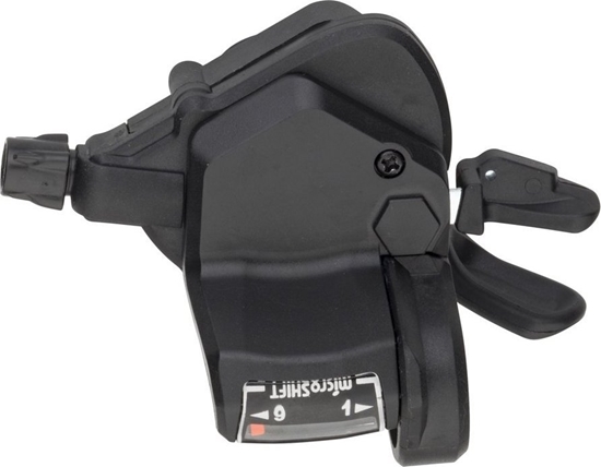 Picture of Microshift Manetka MICROSHIFT, Prawa, 9.rzdowa, Kompatybilna z Shimano, Thumb Tap, Optyczny Wskanik Przeoe (NEW)