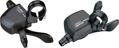 Attēls no Microshift Manetki MICROSHIFT XLE, Para, 11.rzdowe(2x11), Kompatybilne z Shimano, Xpress Trigger, Bez Wskanika Przeoe (NEW)