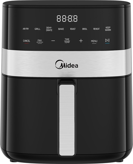 Изображение Midea MF-CN65E Air fryer digital, 6.5L, Black