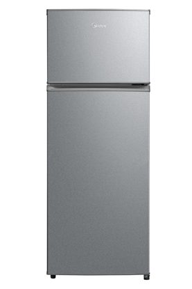 Picture of Midea Refrigerator | MDRT294FGE50 | Energy efficiency class E | Free standing | Double Door | Height 143 cm | Fridge net capacity 163 L | Freezer net capacity 41 L | 40 dB | Stainless steel