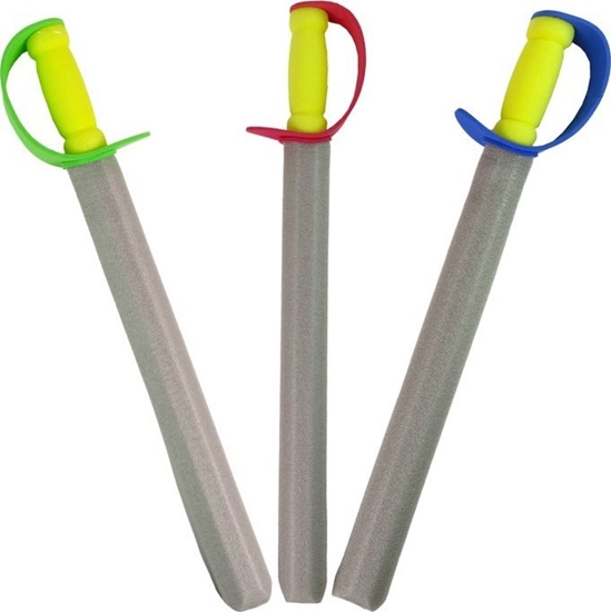 Picture of Miecz Rycerza z Pianki EVA Rekwizyt 3 Kolory LEAN TOYS