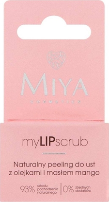 Attēls no Miya MIYA MyLIPscrub naturalny peeling do ust z olejkami i masem mango 10g
