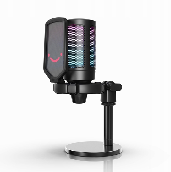Picture of Mikrofon pojemnociowy studyjny Fifine A6 AMPLIGAME USB RGB PnP gamingowy