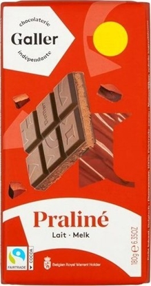 Picture of Milk chocolate tablet with praline filling Galler Lait Praline, 180 g