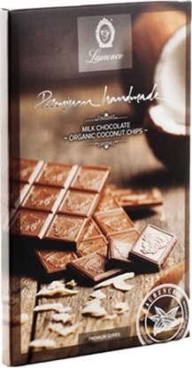 Attēls no Milk chocolate with coconut flakes Laurence, 80 g