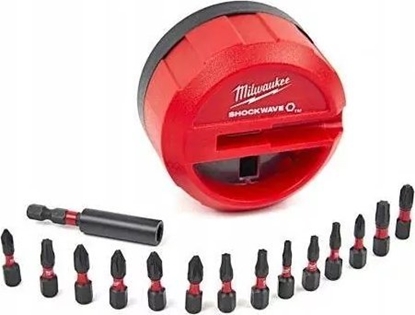 Attēls no Milwaukee BIT SHOCKWAVE ZESTAW 15SZT.