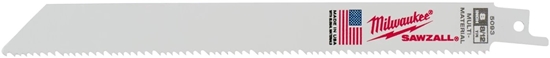 Изображение MILWAUKEE BRZESZCZOT S BIMETAL 200mm 8/12T /5szt.