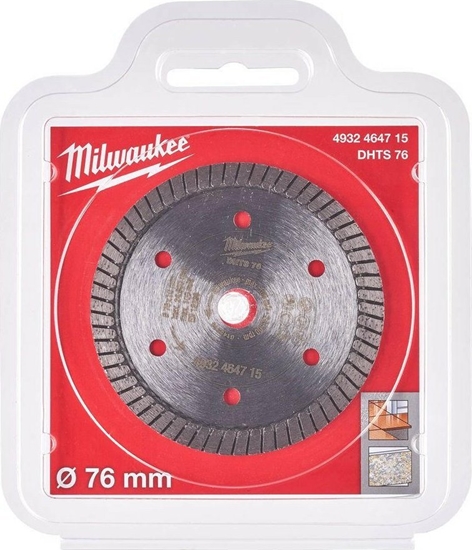 Picture of Milwaukee Disk for example diamond DHTS 76X10mm (M12 FCOT) Milwaukee