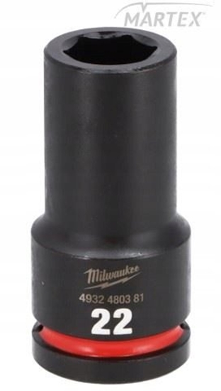 Изображение Uzgriežņa galviņa Milwaukee 4932480381; 3/4''; 22 mm; 90 mm