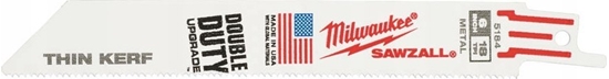 Picture of Zobenzāģa asmeņi Milwaukee 48016184; 150 mm; 18 TPI; 50 gab.