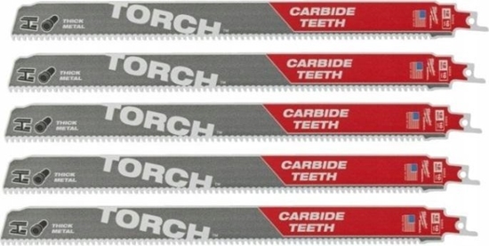 Picture of Milwaukee MILWAUKEE BRZESZCZOT DO PIY SZABLASTEJ 300 TCT TORCH /5szt.
