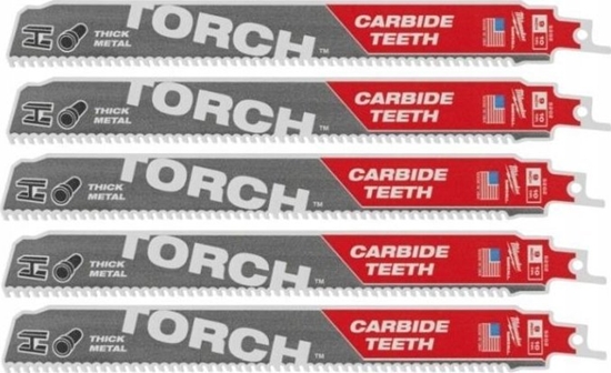 Picture of Milwaukee MILWAUKEE BRZESZCZOT DO PIY SZABLASTEJ 230 TCT TORCH /5szt.