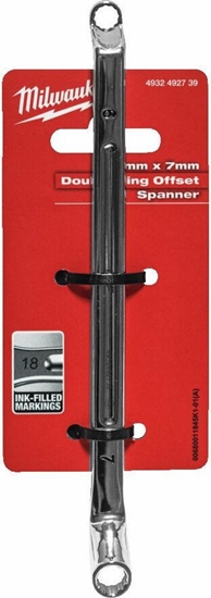 Picture of Milwaukee MILWAUKEE MILWAUKEE KLUCZ PODWÓJNIE ODGITY 75° -  6x7mm