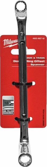 Picture of Milwaukee MILWAUKEE MILWAUKEE KLUCZ PODWÓJNIE ODGITY 75° - 10x11mm