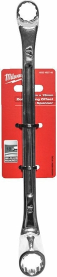 Picture of Divpusēja uzgriežņu atslēga Milwaukee 4932492746; 17x19 mm