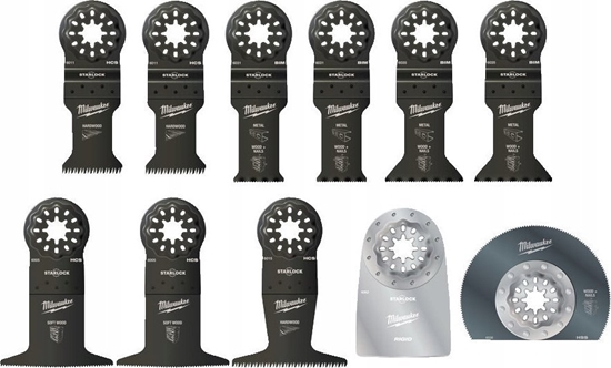 Picture of Piederumu komplekts Milwaukee; 11 gab.