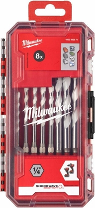Picture of Milwaukee MILWAUKEE UNIVERSAL DRILL set. 8 pcs
