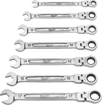 Attēls no Kombinētu atslēgu komplekts Milwaukee Max Bite Flex; 8-17 mm; 7 gab.
