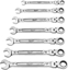 Изображение Kombinētu atslēgu komplekts Milwaukee Max Bite Flex; 8-17 mm; 7 gab.