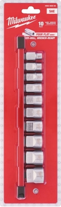 Picture of Milwaukee MILWAUKEE ZESTAW NASADEK 10 szt. 3/8" IMPERIALNE