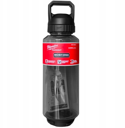 Picture of Milwaukee MILWAUKEE PACKOUT BUTELKA PLASTIKOWA 1420ml CZARNA