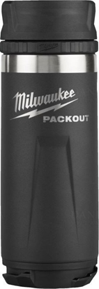 Picture of MILWAUKEE PACKOUT THERMAL BOTTLE 532ml BLACK WITH LID