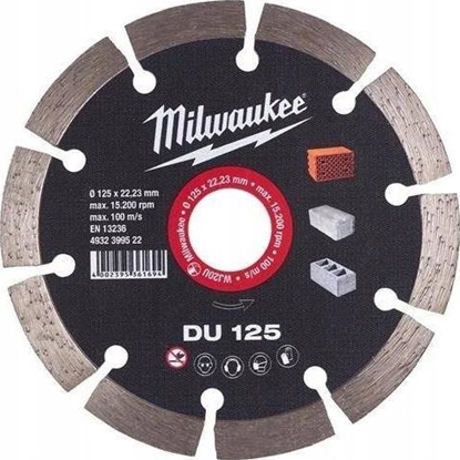 Picture of Milwaukee TARCZA DIAMENTOWA DU 125 X 22,2 MM