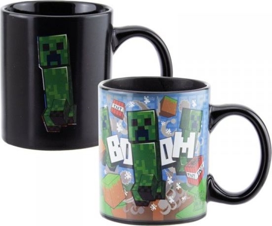 Изображение MINECRAFT CREEPER KUBEK TERMOAKTYWNY ZMIENIAJCY KOLOR 300ML standard