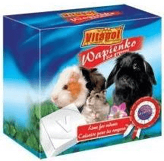 Picture of MINERAL BLOCK with dandelion for rodents and rabbit 1pc 40g - Vitapol minerālu akmens ar pienenēm
