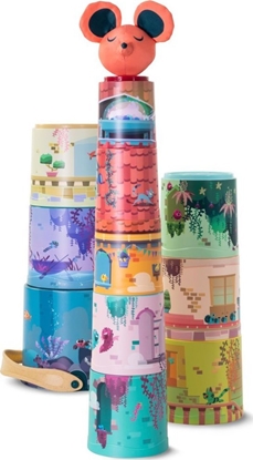 Picture of Miniland Kubeczkowa piramidka - magiczny zamek 11 szt