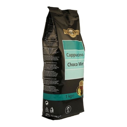 Изображение Mint-flavoured instant cocoa-based cappuccino