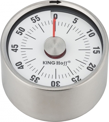 Picture of Minutnik KingHoff mechaniczny srebrny (KH-3176)