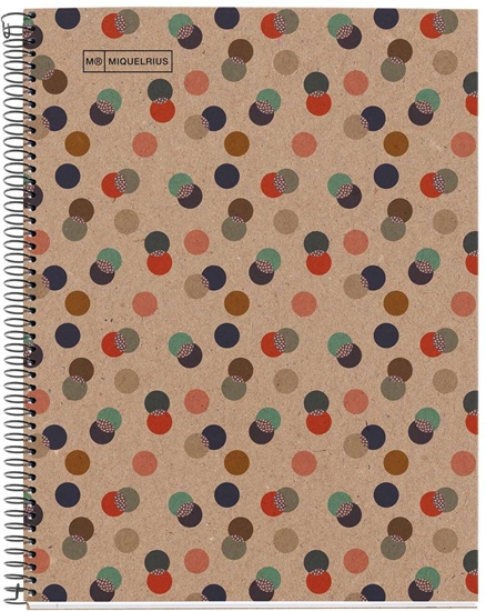 Picture of Miquelrius Notizblock CONFETTII Recy. A4 80 Blatt