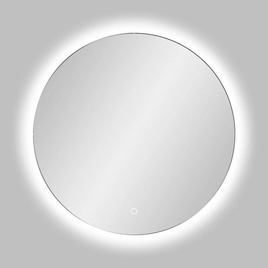 Picture of MIRROR WITH LIGHT VENTO NEPOLI 60X60 CM