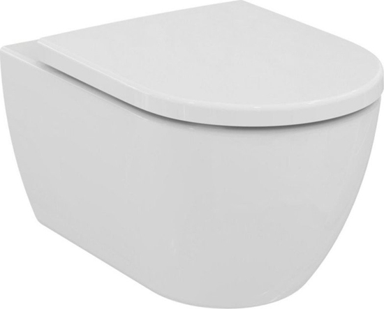 Изображение Miska WC Ideal Standard TOILET HUNG ELISSE T569201 WITH COV WHT