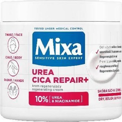 Picture of Mixa Urea Cica Repair+ regenerujcy krem do twarzy i ciaa 400ml