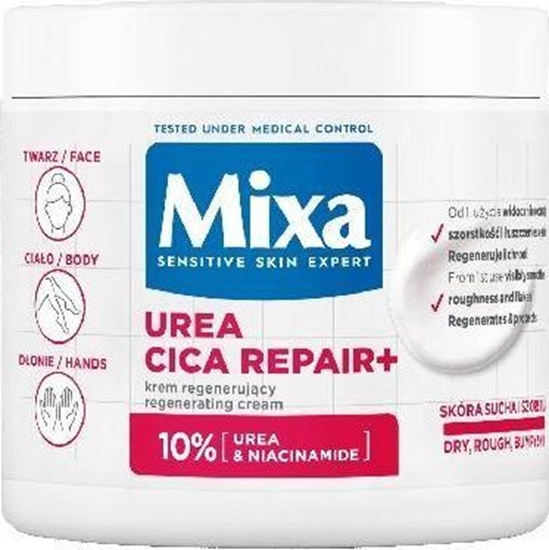 Picture of Mixa Urea Cica Repair+ regenerujcy krem do twarzy i ciaa 400ml