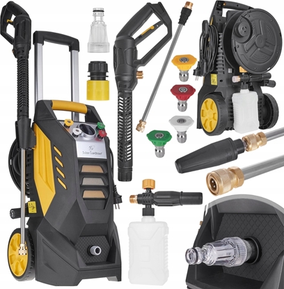 Attēls no Myjka cinieniowa John Gardener Myjka cinieniowa z dodatk. wyposaeniem JG 130/195 BAR 2500W (1)