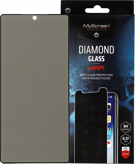 Изображение MyScreen AntiSPY Diamond Glass tempered glass for Samsung Galaxy S25 Ultra
