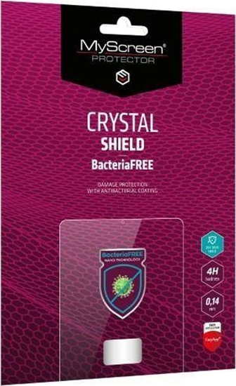 Изображение MyScreen Protector MS CRYSTAL BacteriaFREE Sam Tab A8 10" folia czarny/black Full Glue