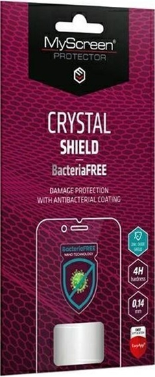 Изображение MyScreen Protector MS CRYSTAL BacteriaFREE Samsung Galaxy Tab Active Pro T545 folia czarny/black Full Glue