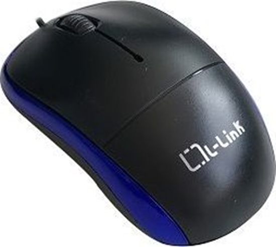 Picture of Mysz L-Link MOUSE OPTICAL USB L-Link BLACK/BLUE LL-2080-TO