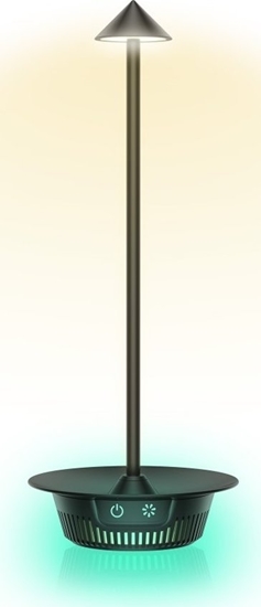 Picture of Lampka biurkowa Techly czarna  (369458)