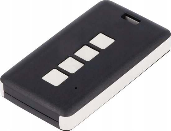 Picture of ML ROPAM TX4-ari-B pilot 4-kanaowy do dwukierunkowego systemu bezprzewodowego ari, obudowa czarna, bat. CR2032.