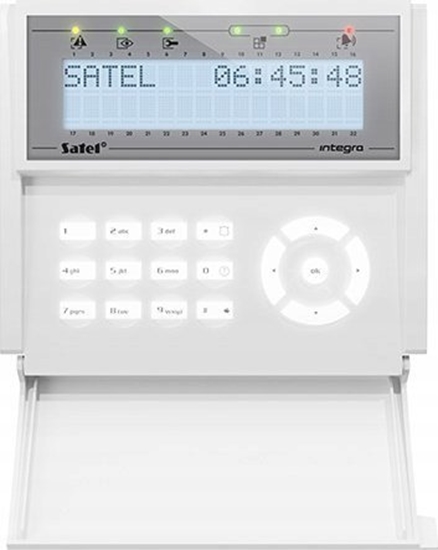 Изображение ML SATEL Manipulator LCD (biae podwietlenie) INT-KLCD-W