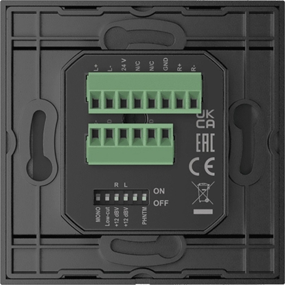 Attēls no ML cienny modu AUDAC WP210/B, XLR mic + 3,5 mm jack, czarny
